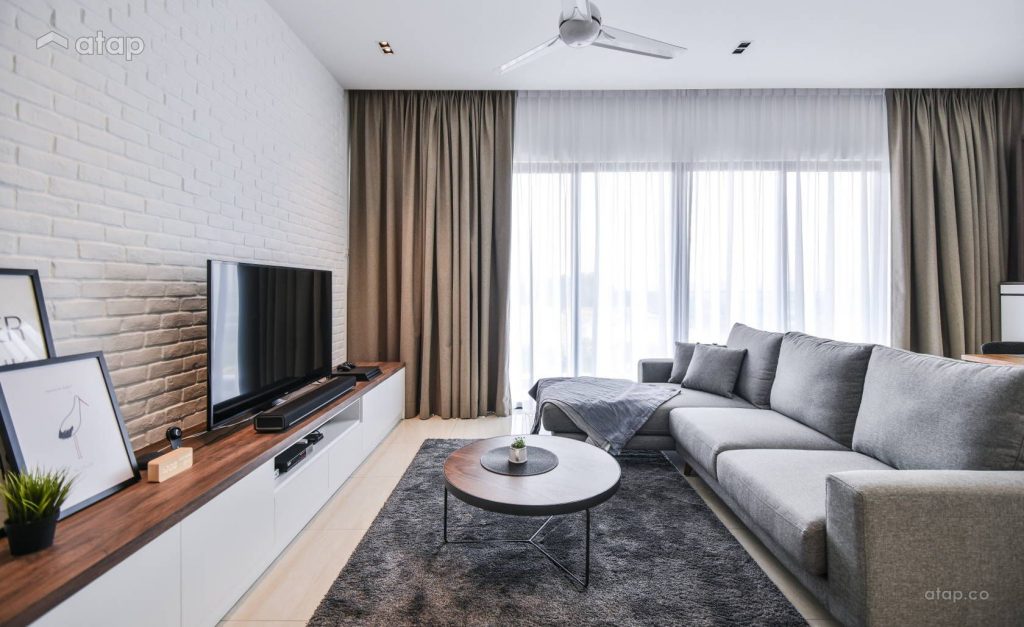 minimalistische woonkamer